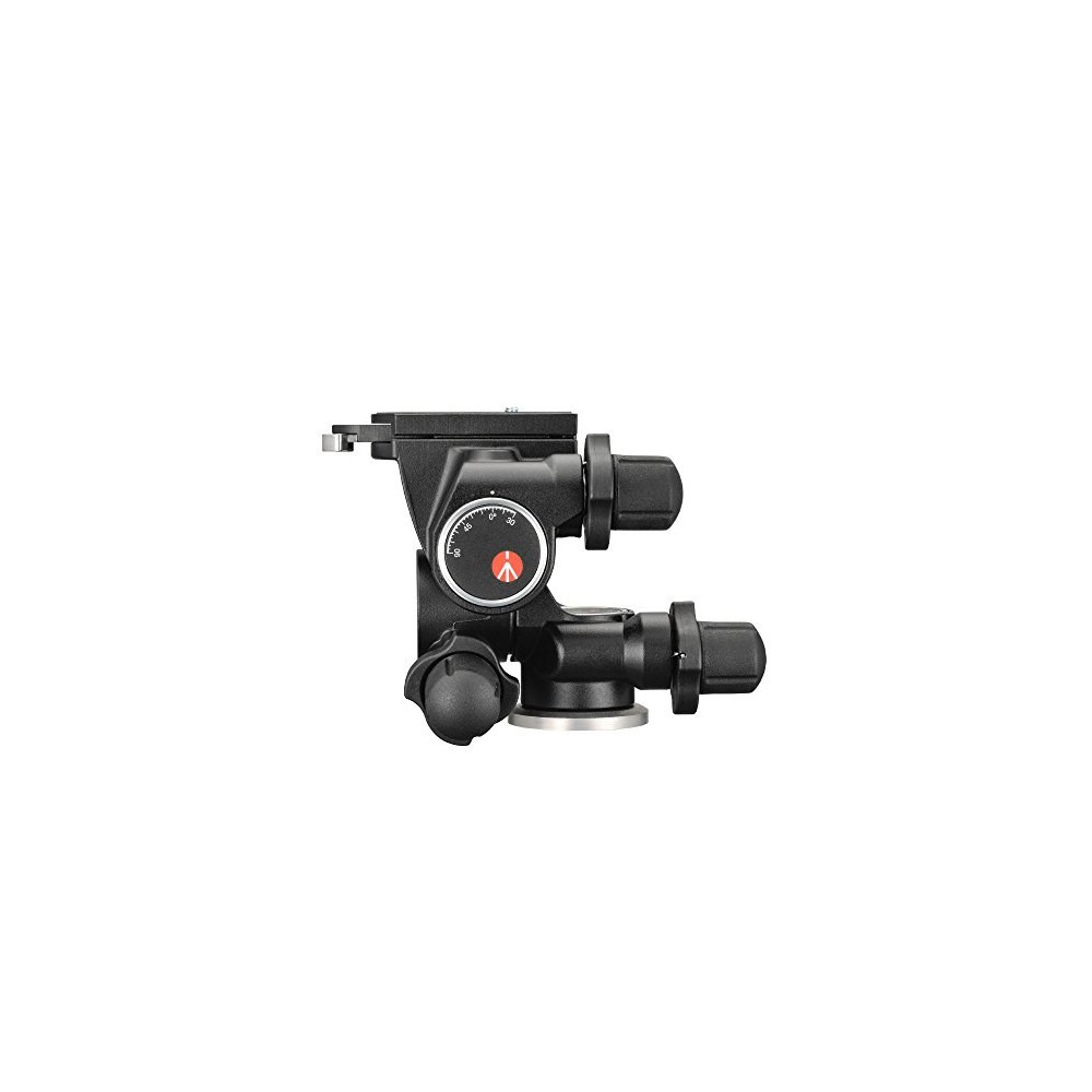 410 Junior Geared Tripod Head, easy to use ergonomic knobs thumbnail