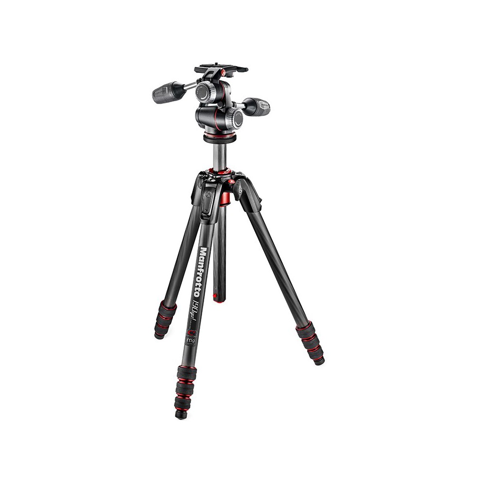 190go! Carbon fibre kit 4 section with XPRO 3-way head thumbnail