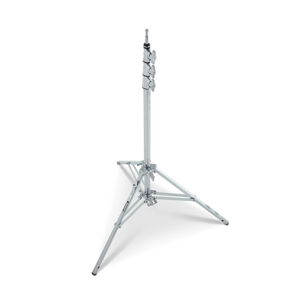 Avenger Baby Stand 35 Silver 350cm/138in Steel Triple Riser thumbnail