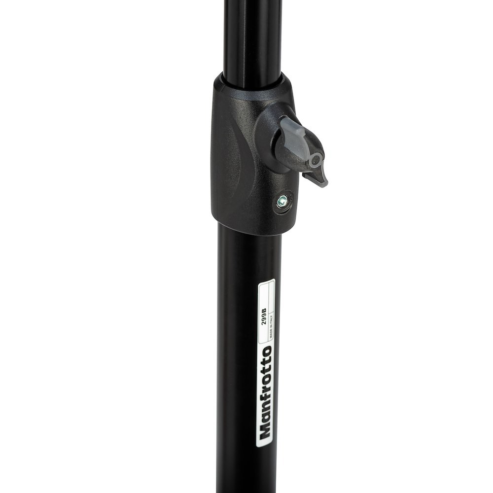 Black steel base, silver aluminum sections with wheels thumbnail