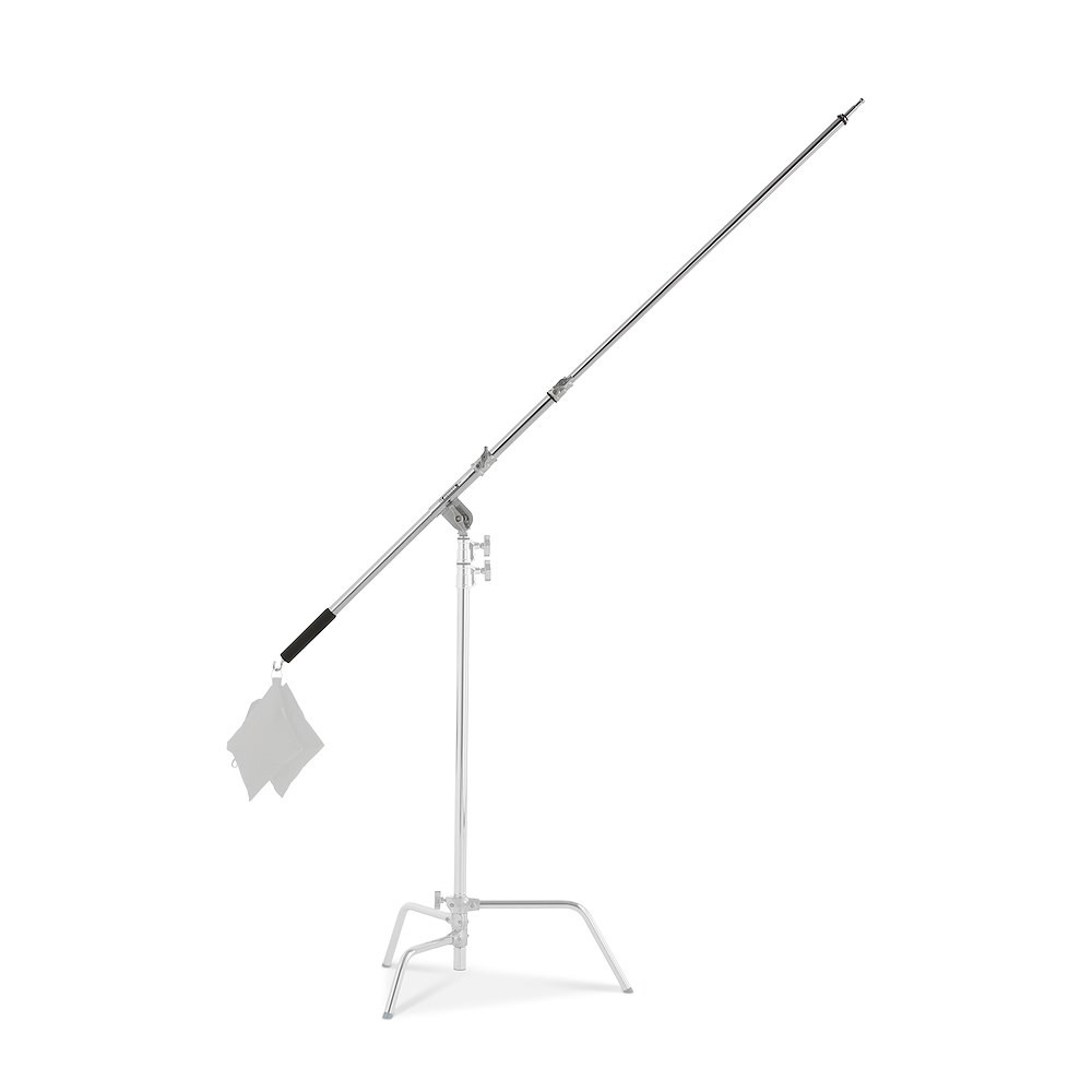 Avenger Mini Boom, Chromstahl Silber, eingebauter Griffkopf thumbnail