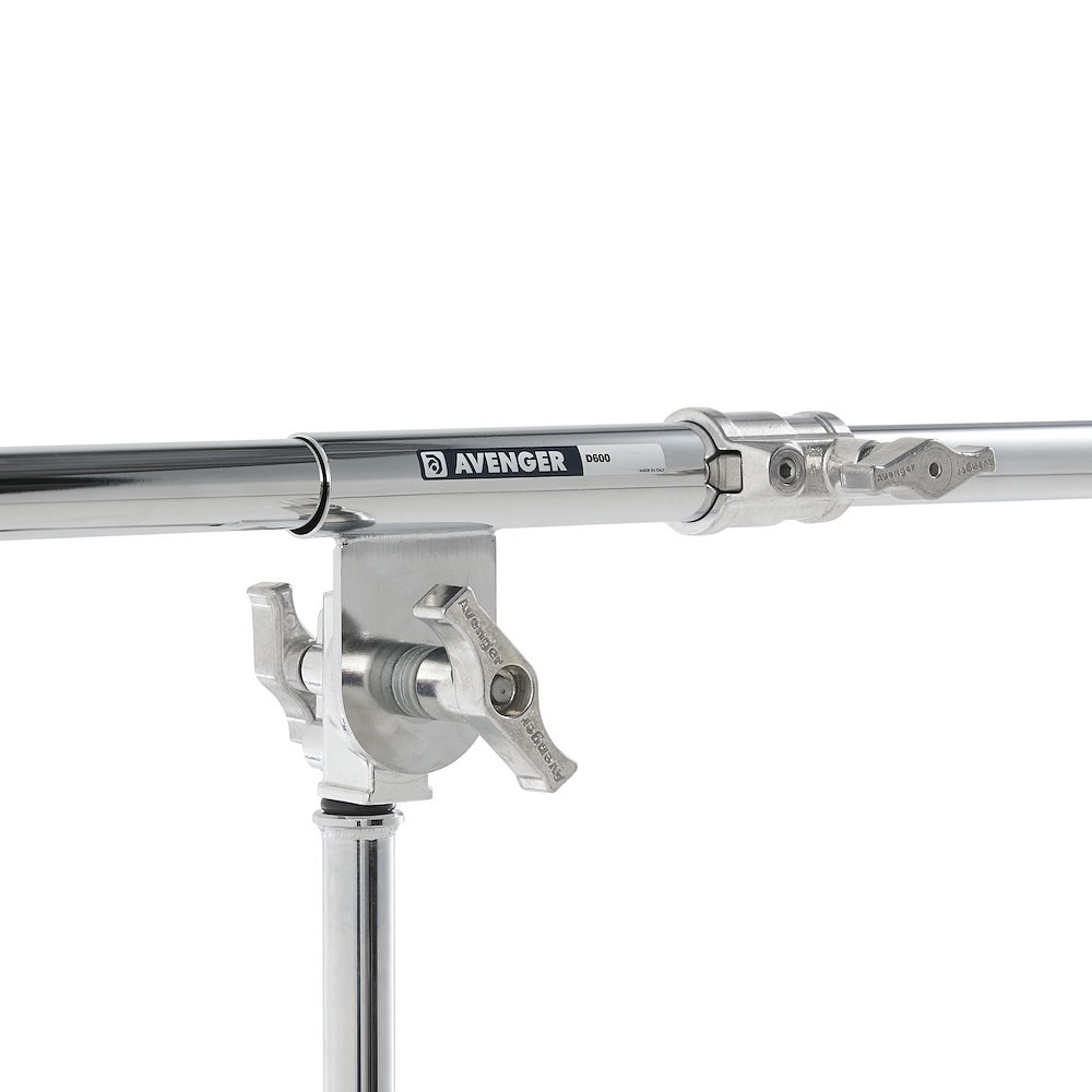Avenger Mini Boom, Chromstahl Silber, eingebauter Griffkopf thumbnail