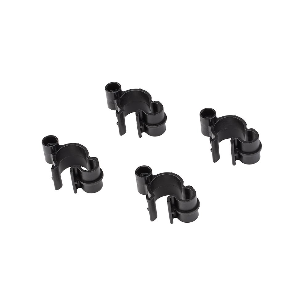 Plastic Cable Clamps, 22mm Yo 30mm Diameter, 4 Pack thumbnail