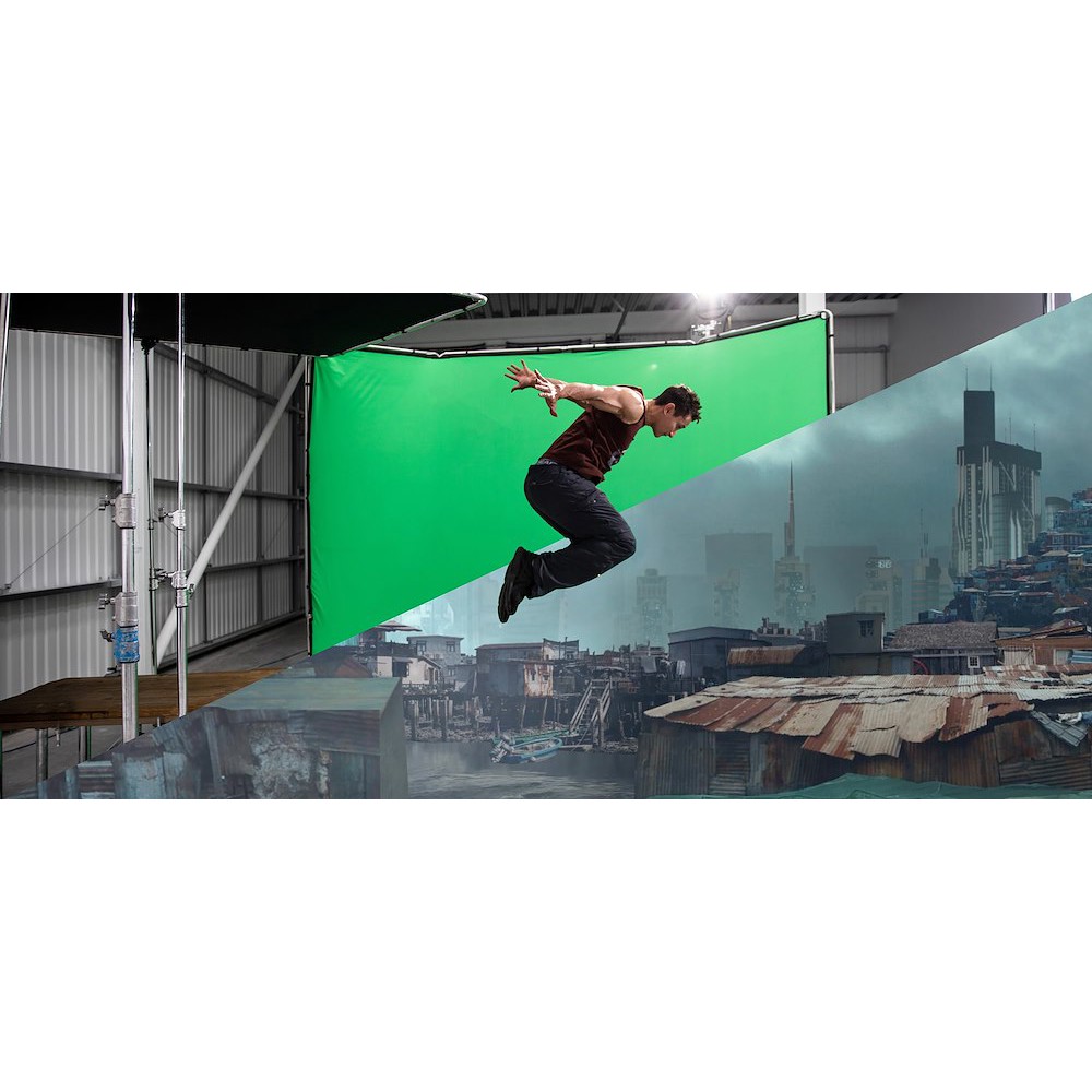 Toile de fond Chroma Key FX bleu 4 x 2,9 m de Manfrotto thumbnail