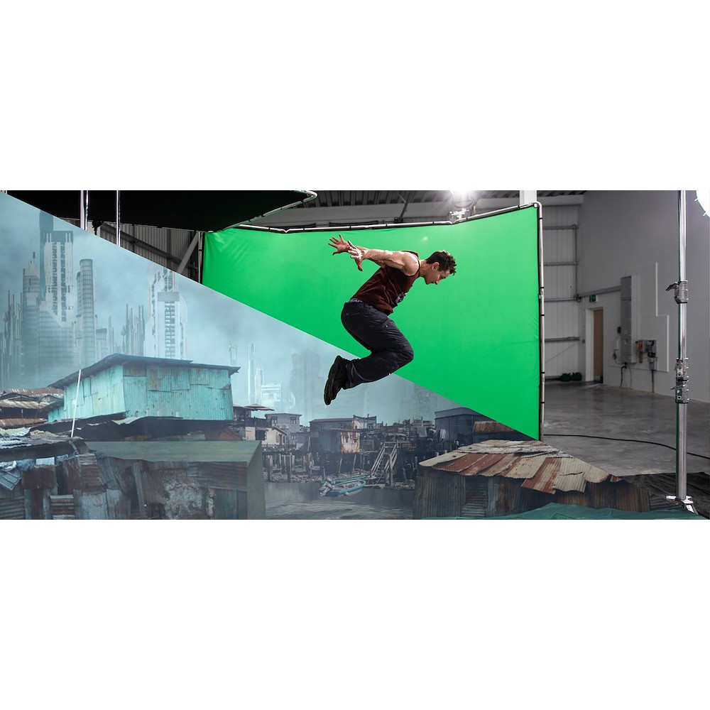 Toile de fond Chroma Key FX bleu 4 x 2,9 m de Manfrotto thumbnail