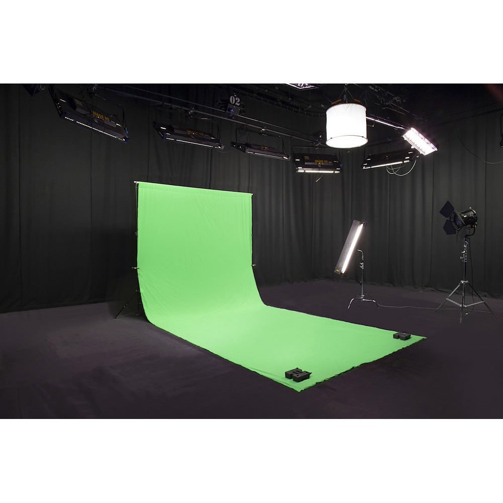 10'X24' Curtain Chromakey - Green thumbnail