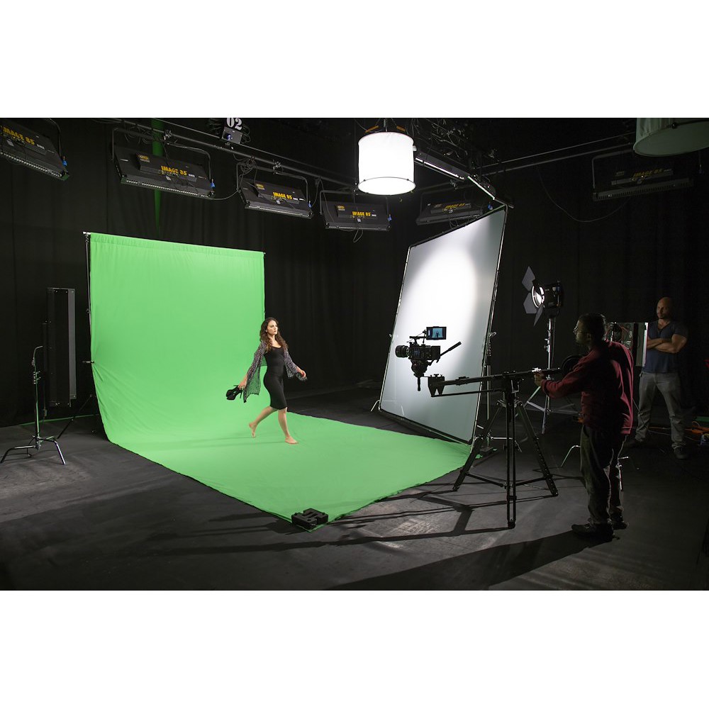 10'X24' Curtain Chromakey - Green thumbnail