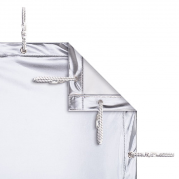 Avenger Butterfly Textile Silver/White 240 x 240cm/96 x 96in I915SW