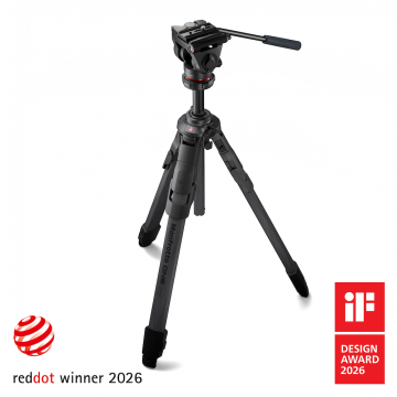 Manfrotto ONE Carbono con rótula fluida 500X