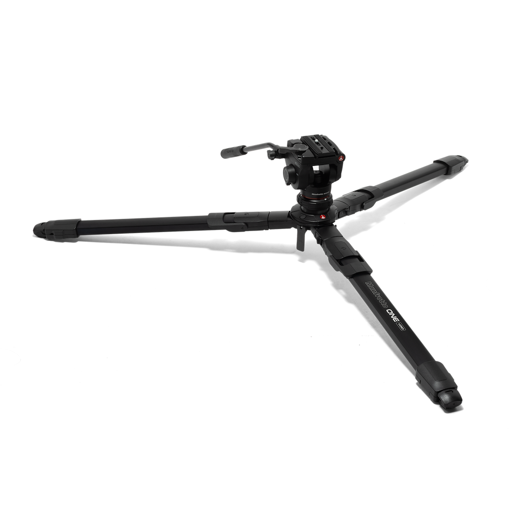 Manfrotto ONE Video アルミニウム三脚キット 500X フルードヘッド付