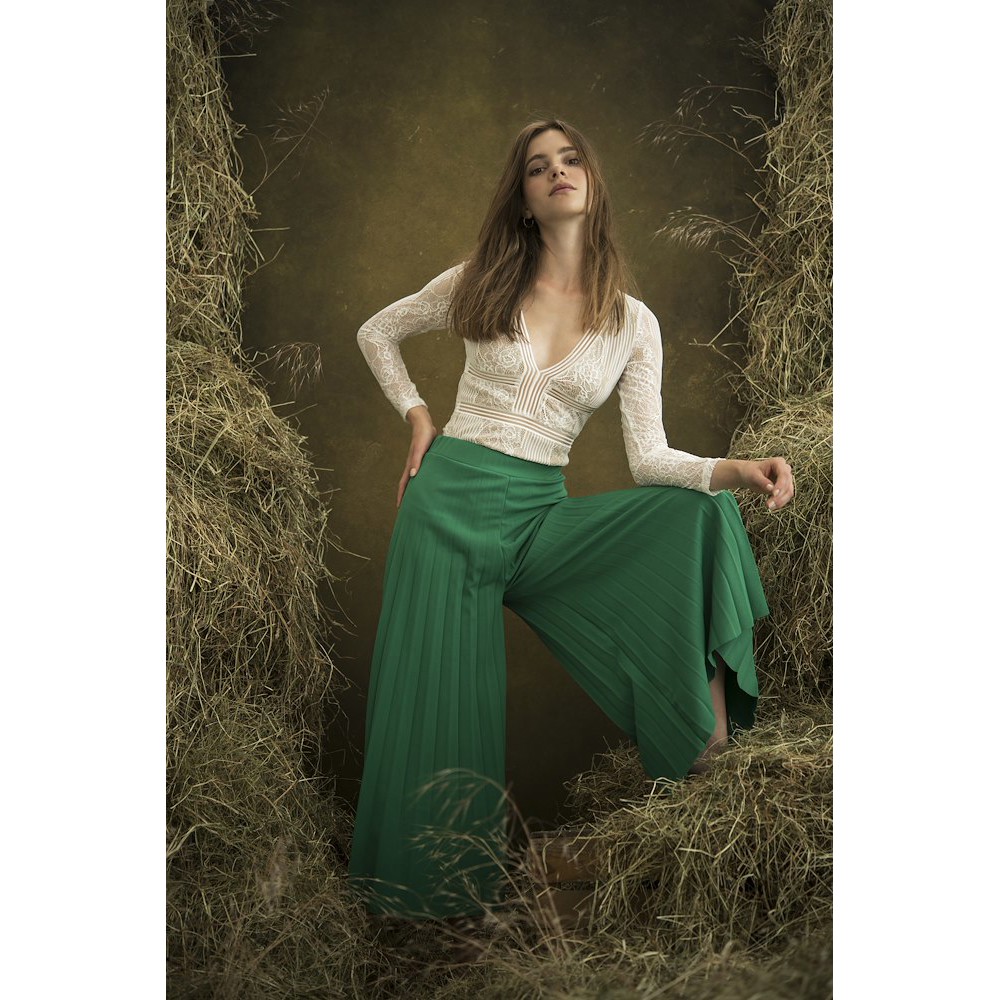 Fond Photographique Pliable Vintage Tabac/Olive thumbnail