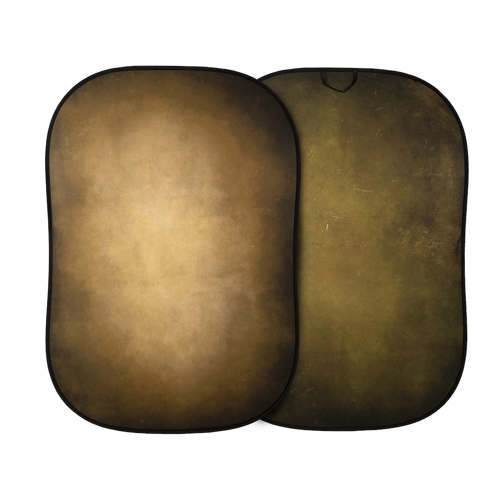 Fond Photographique Pliable Vintage Tabac/Olive thumbnail