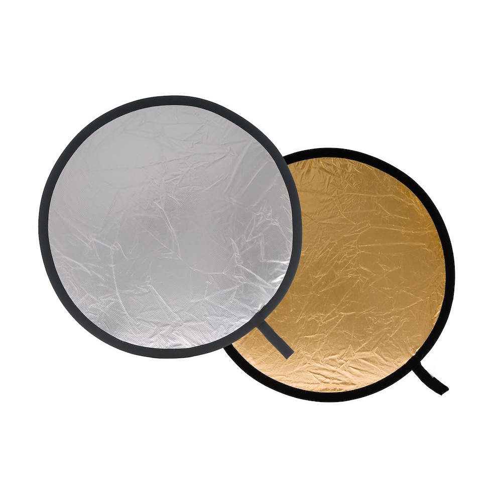 Reflector plegable 75cm Plata / Dorado thumbnail