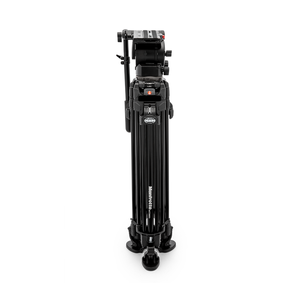Rotule vidéo Manfrotto 526 Pro et trépied Fast Twin 645 Alu thumbnail
