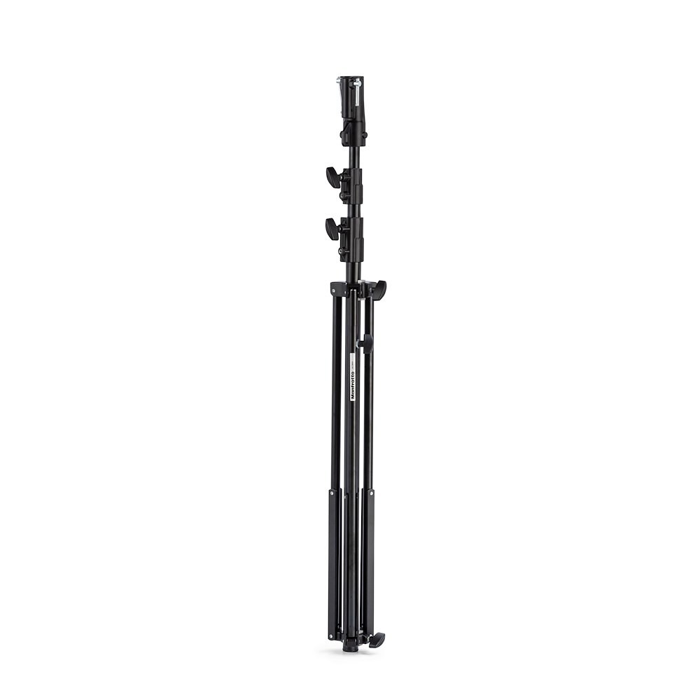 10.6' Black Chrome Plated Steel Senior Stand w/ Leveling Leg thumbnail