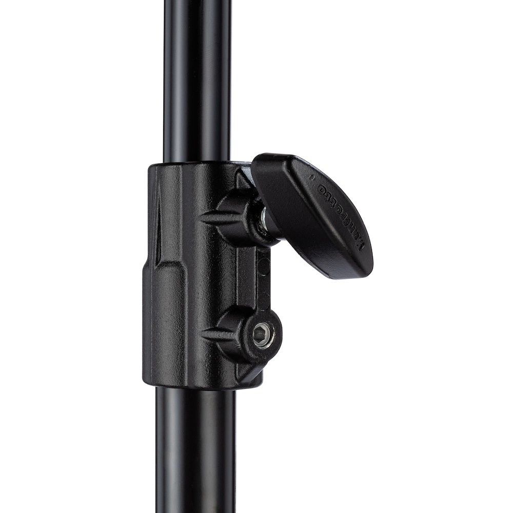 10.6' Black Chrome Plated Steel Senior Stand w/ Leveling Leg thumbnail