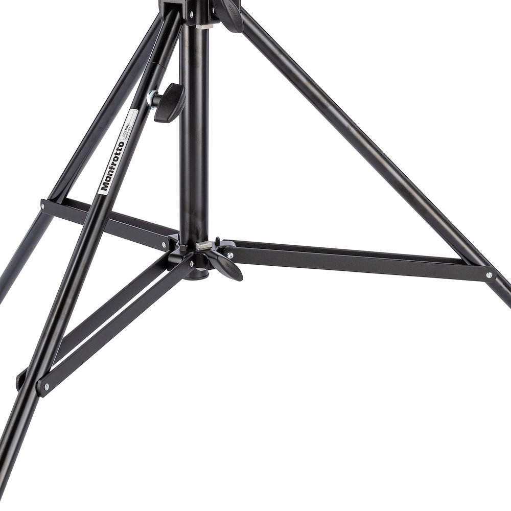 10.6' Black Chrome Plated Steel Senior Stand w/ Leveling Leg thumbnail