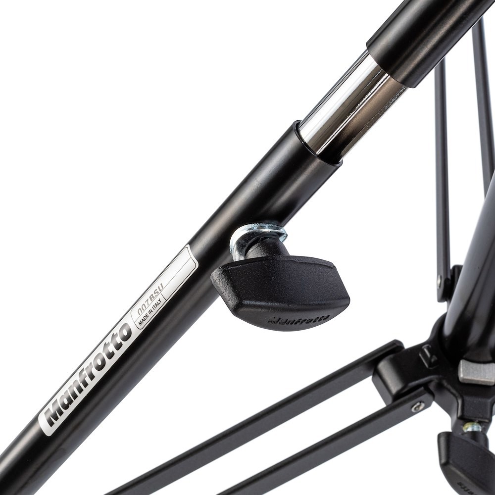 10.6' Black Chrome Plated Steel Senior Stand w/ Leveling Leg thumbnail