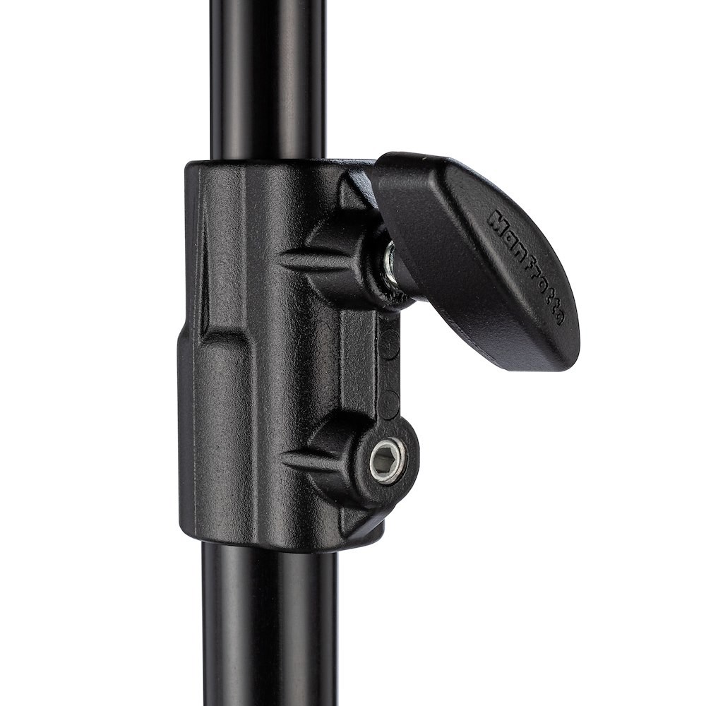 3-Section Black Aluminum High Stand Extension 53'' - 123.5'' thumbnail
