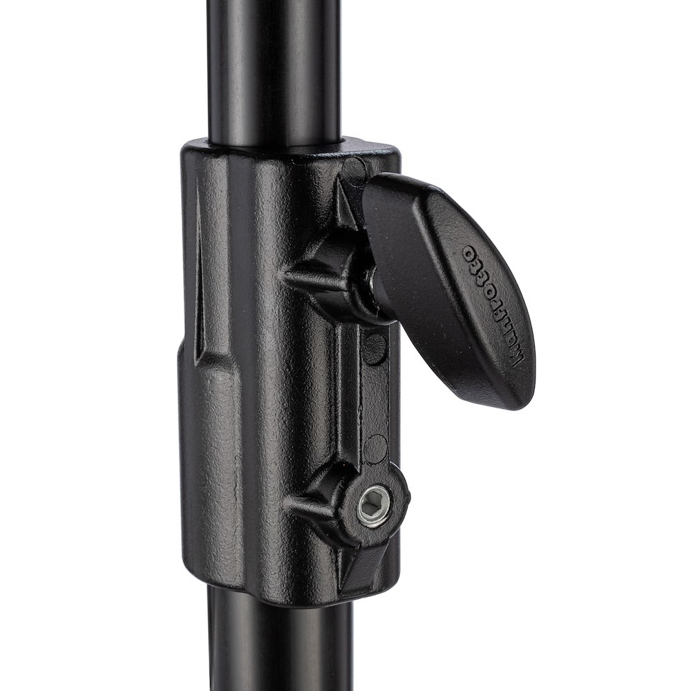 3-Section Black Aluminum High Stand Extension 53'' - 123.5'' thumbnail
