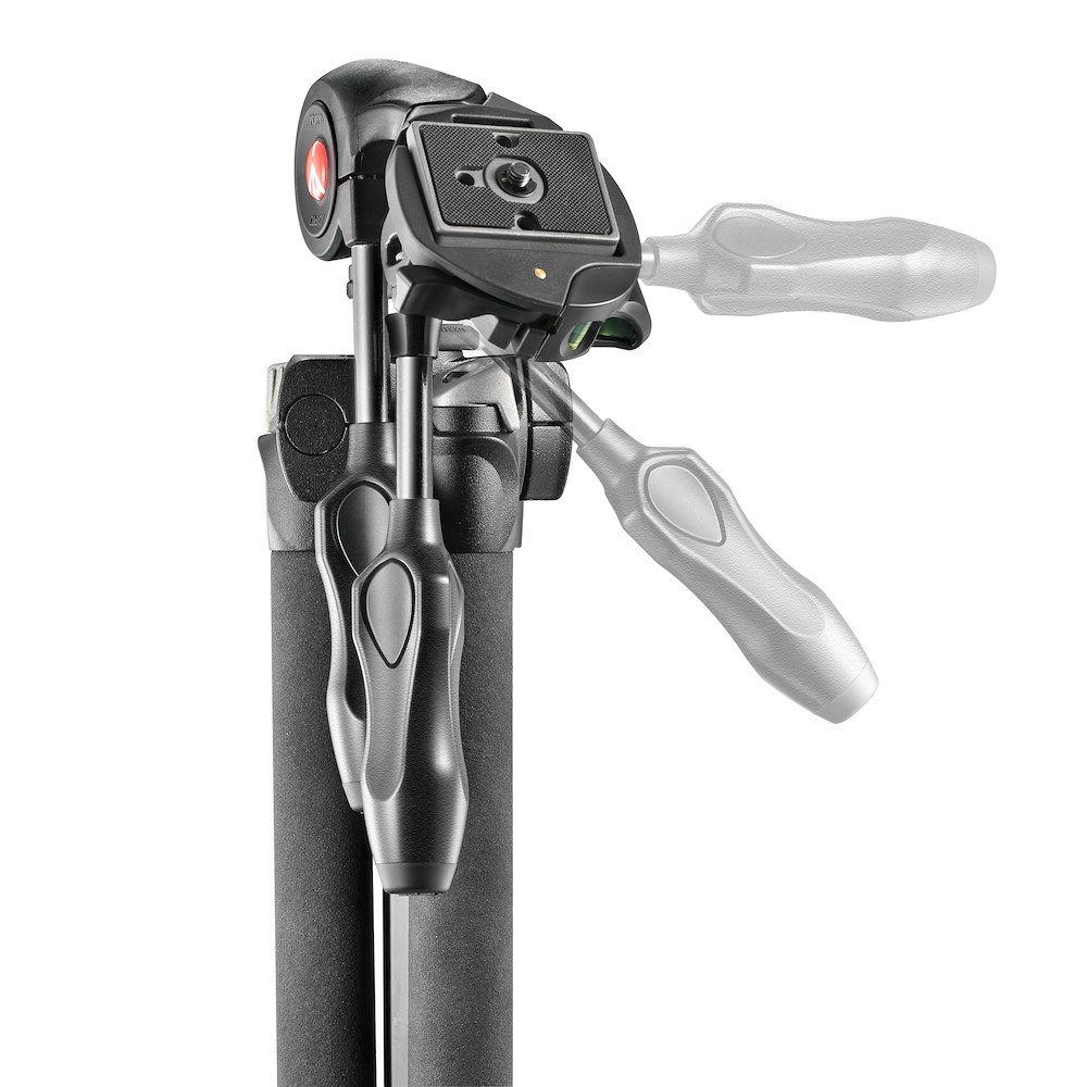 3-way photo head with compact foldable handles (290 series) thumbnail