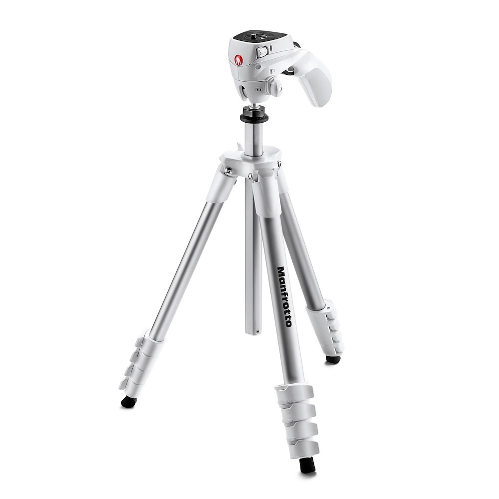 Treppiedi Compact Action bianco con testa joystick thumbnail