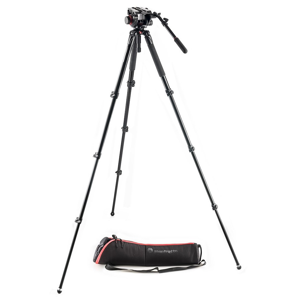 504 fluid video head & alu single leg tripod thumbnail