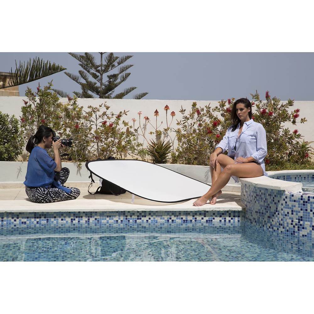 Collapsible Panelite 6x4' Reflector, Silver/Gold thumbnail