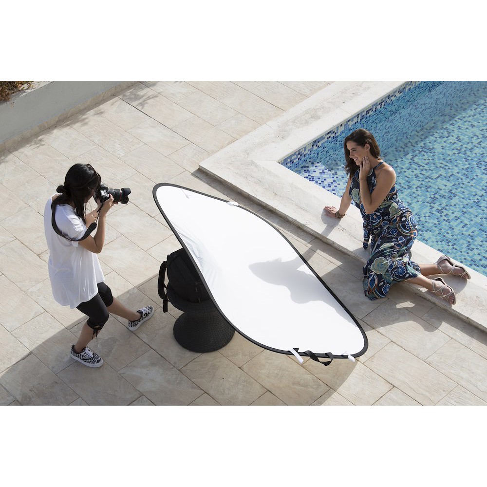 Collapsible Panelite 6x4' Reflector, Silver/Gold thumbnail