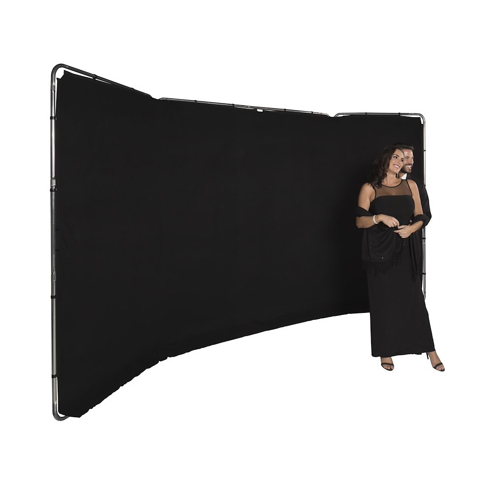 Panoramic Background 13' (4M) Black thumbnail