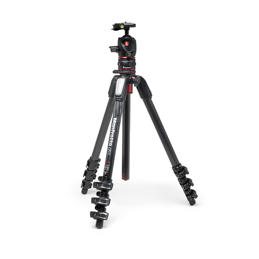 055 Carbon 4-Section Tripod with XPRO Ball Head + MOVE