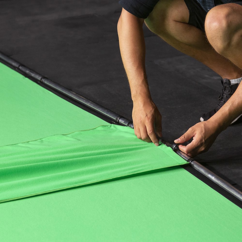 Kit de connexion StudioLink Chroma Key 3 x 3 m bleu thumbnail