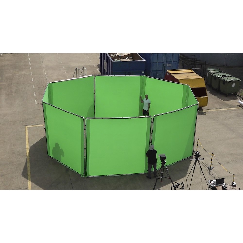 Kit de connexion StudioLink Chroma Key 3 x 3 m bleu thumbnail