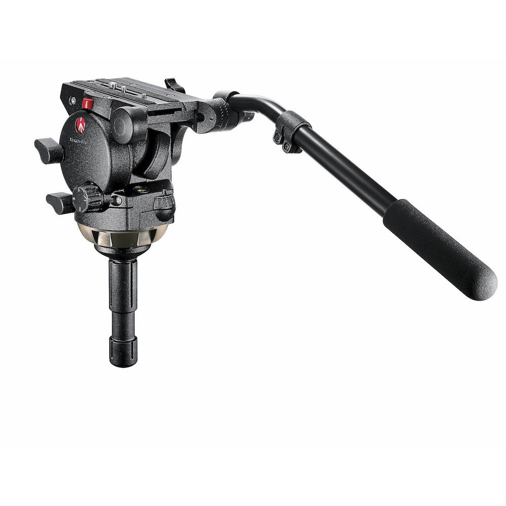 Manfrotto 526 Pro Video Head with 645 Fast Twin Alu Tripod thumbnail