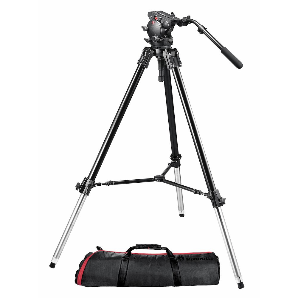 526-1 Fluid Video Head w/ 528XB 1-Stage Tripod & Bag thumbnail