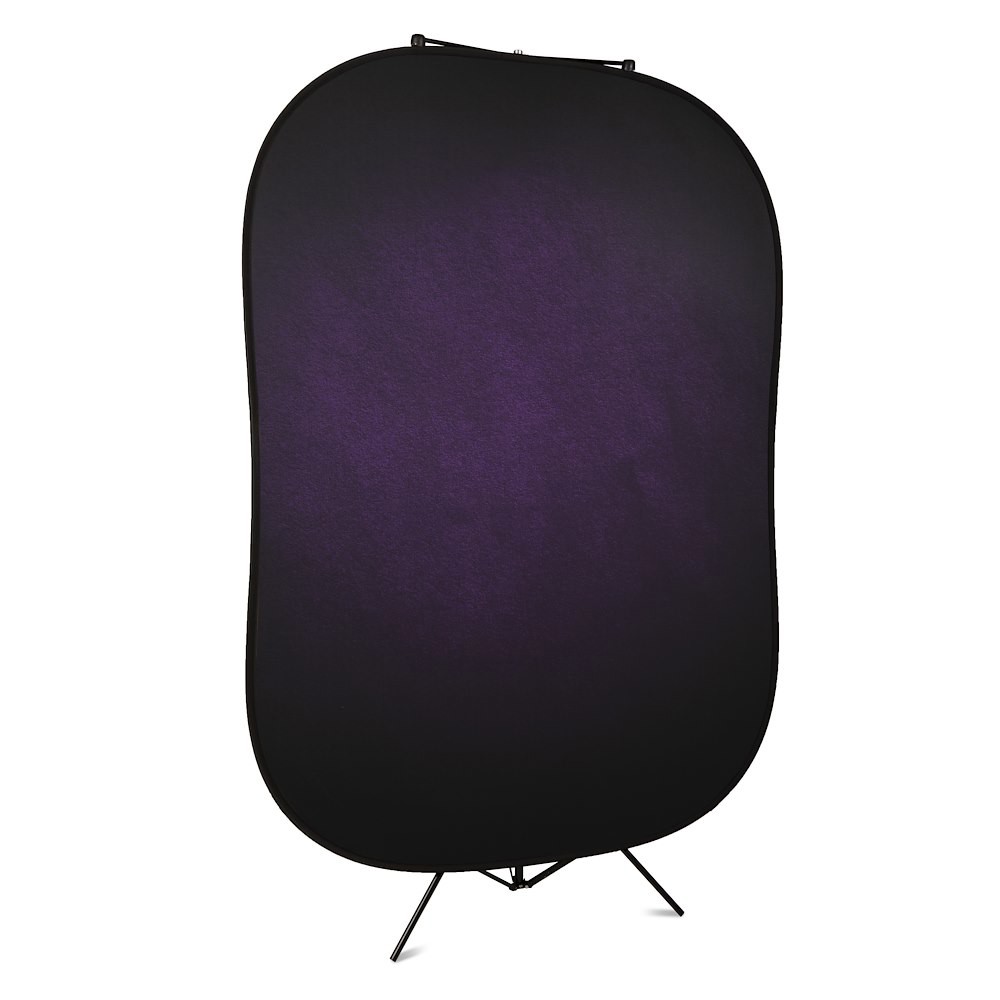 Vintage Collapsible 1.5 x 2.1m Aubergine/Crimson thumbnail